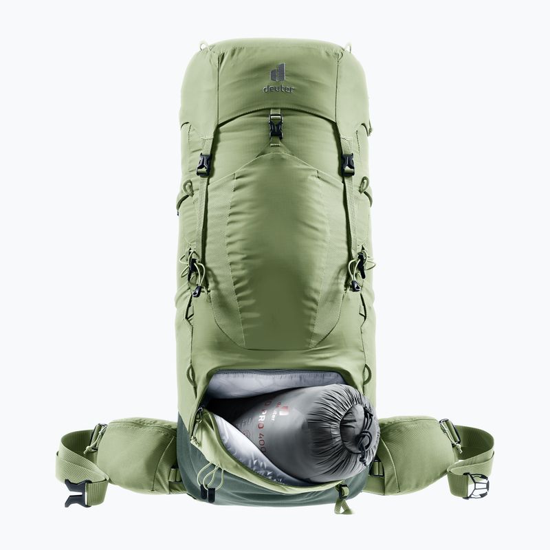 Дамска раница за трекинг deuter Aircontact Lite 45 + 10 SL grove/ivy 10