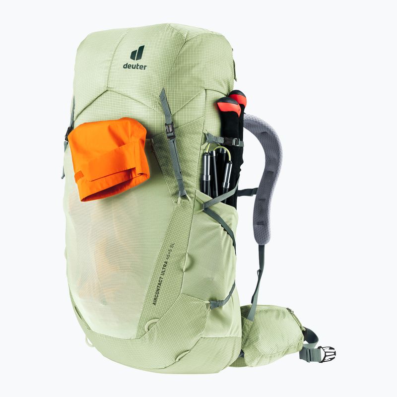 Дамска туристическа раница deuter Aircontact Ultra 45 + 5 l SL mineral-ivy 5