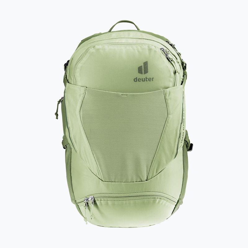 Дамска велосипедна раница deuter Trans Alpine 22 l SL mineral/grove