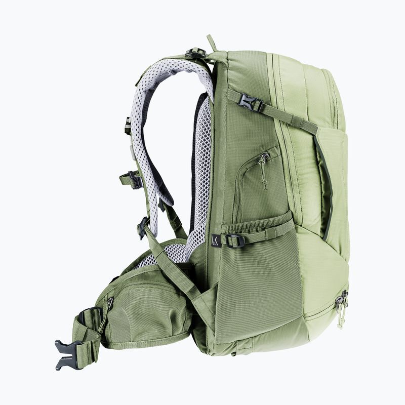 Дамска велосипедна раница deuter Trans Alpine 22 l SL mineral/grove 6