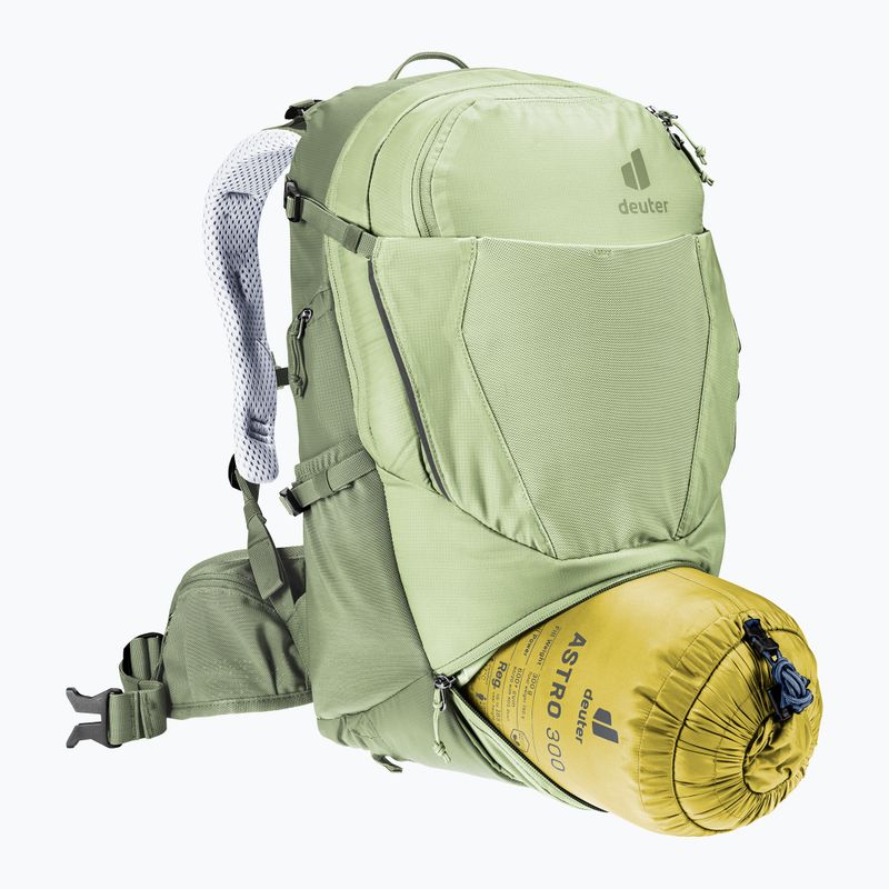 Дамска велосипедна раница deuter Trans Alpine 22 l SL mineral/grove 10
