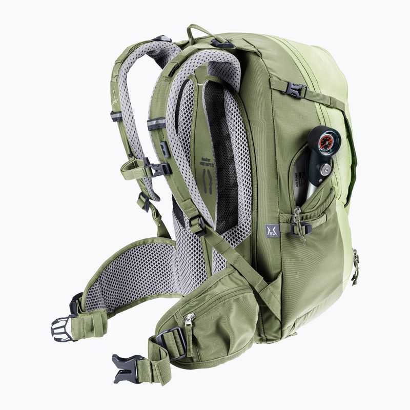 Дамска велосипедна раница deuter Trans Alpine 22 l SL mineral/grove 11