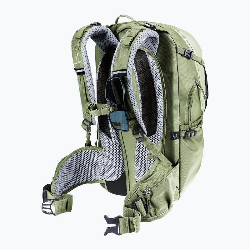 Дамска велосипедна раница deuter Trans Alpine 22 l SL mineral/grove 12