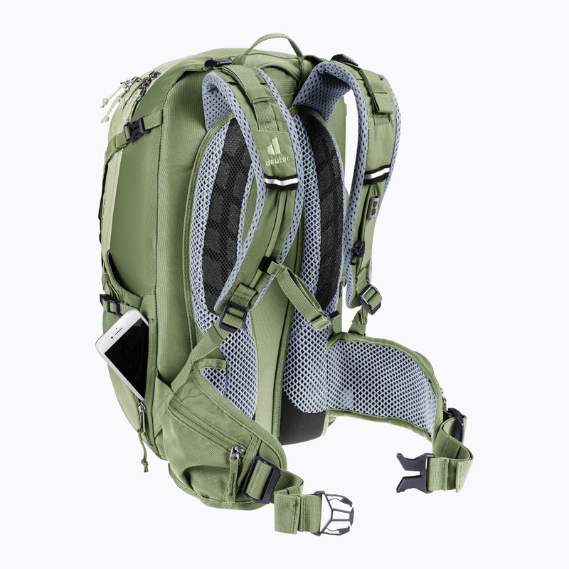 Дамска велосипедна раница deuter Trans Alpine 22 l SL mineral/grove 13