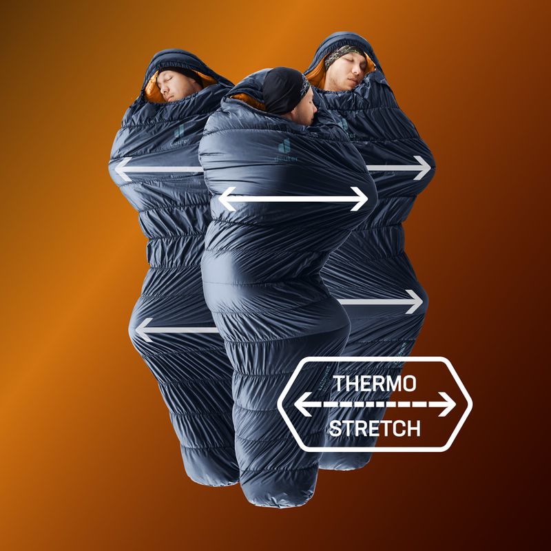 Спален чувал deuter Exosphere 0C/32F ink/maple 9