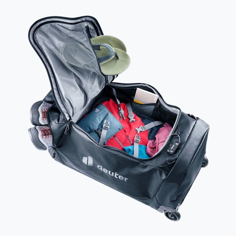Пътнически куфар deuter Duffel 90 l black 9