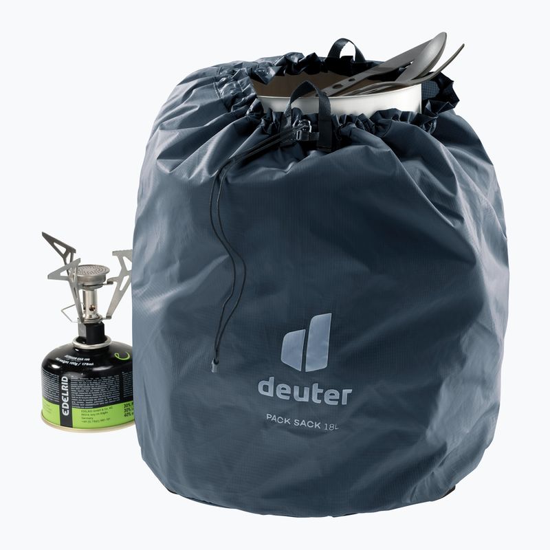 Водоустойчив чувал deuter Pack Sack 18 l black 2