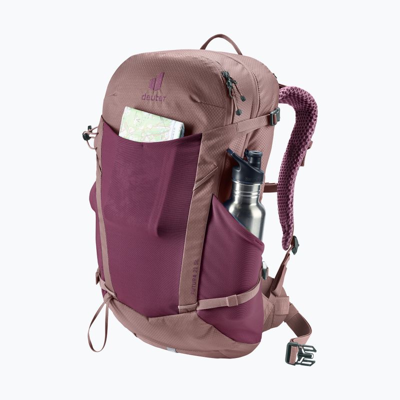 Туристическа раница deuter Futura 21 l SL cassis/ashrose 9