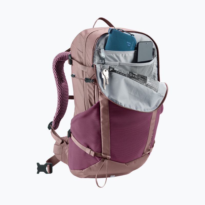 Туристическа раница deuter Futura 21 l SL cassis/ashrose 10