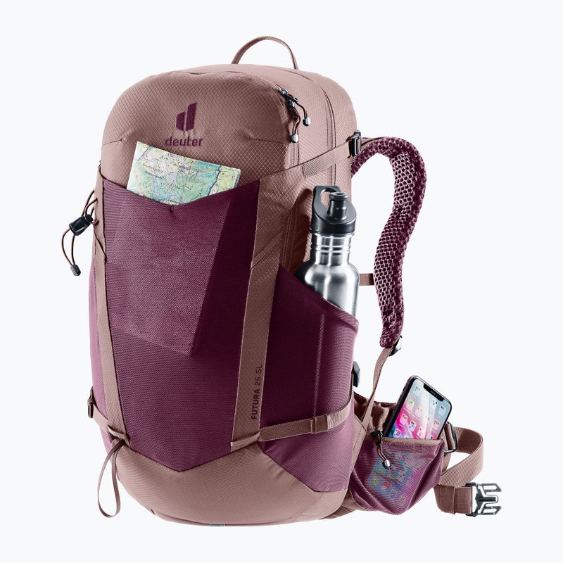 Туристически раница Deuter Futura 25 l SL cassis/ashrose 6