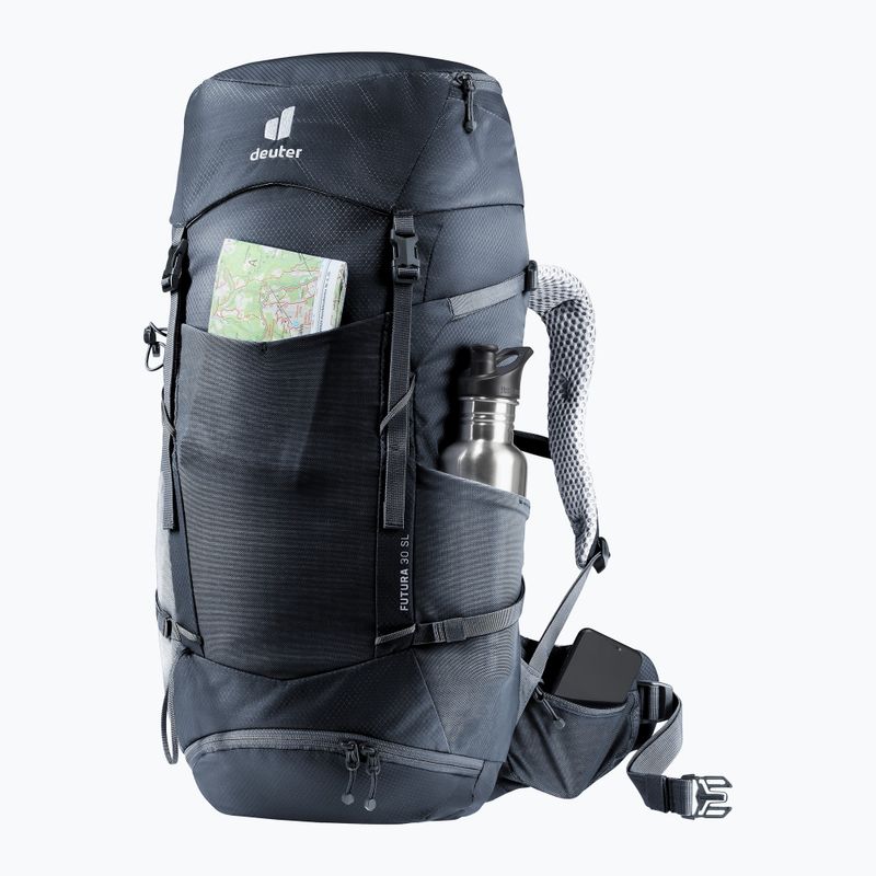 Дамска туристическа раница deuter Futura 30 l SL black 9