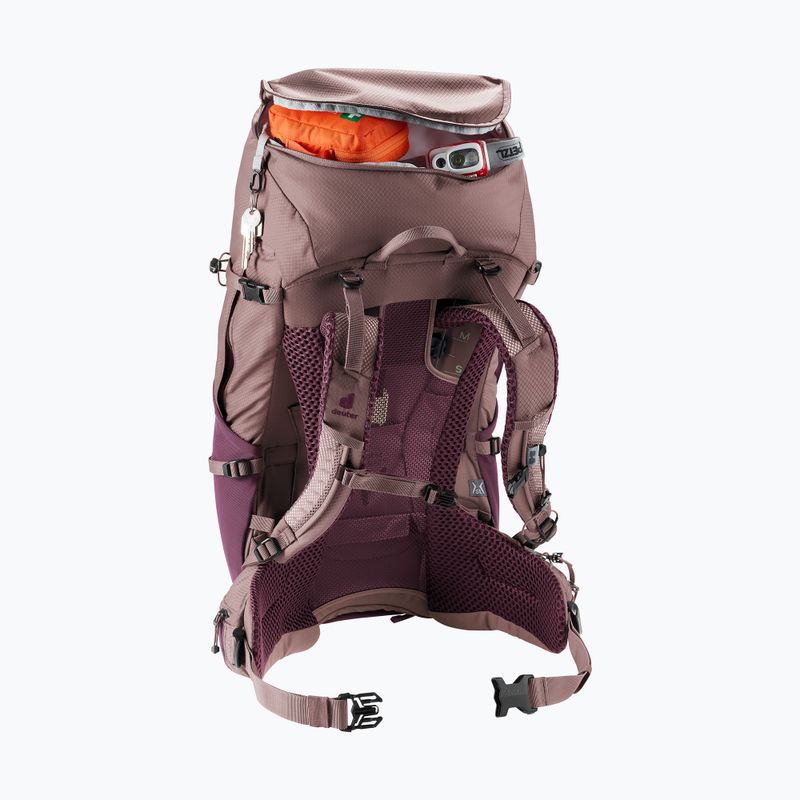 Раница за трекинг deuter Futura Pro 38 l SL cassis/ashrose 11