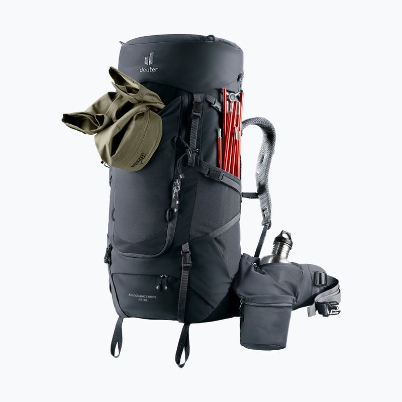 Раница за трекинг deuter Aircontact Core 50 + 10 l black 4