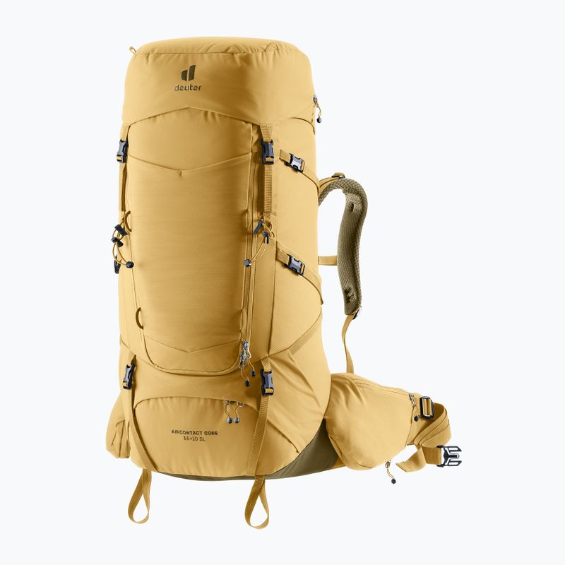 Дамска туристическа раница deuter Aircontact Core 55 + 10 l SL savanna/nori 2