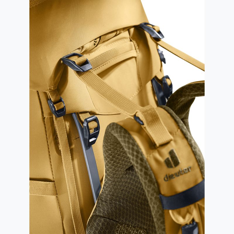 Дамска туристическа раница deuter Aircontact Core 55 + 10 l SL savanna/nori 10
