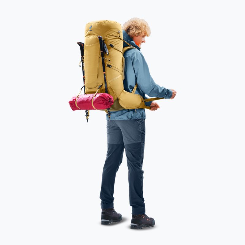 Раница за трекинг deuter Aircontact Core 60 + 10 l savanna/nori 14