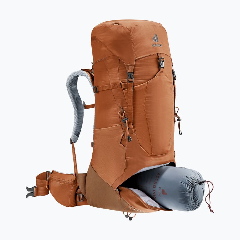 Дамска раница за трекинг deuter Aircontact Lite 35 + 10 l SL pecan/mocha 10