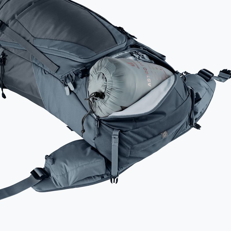 Раница за трекинг deuter Aircontact Lite 40 + 10 l black/graphite 10