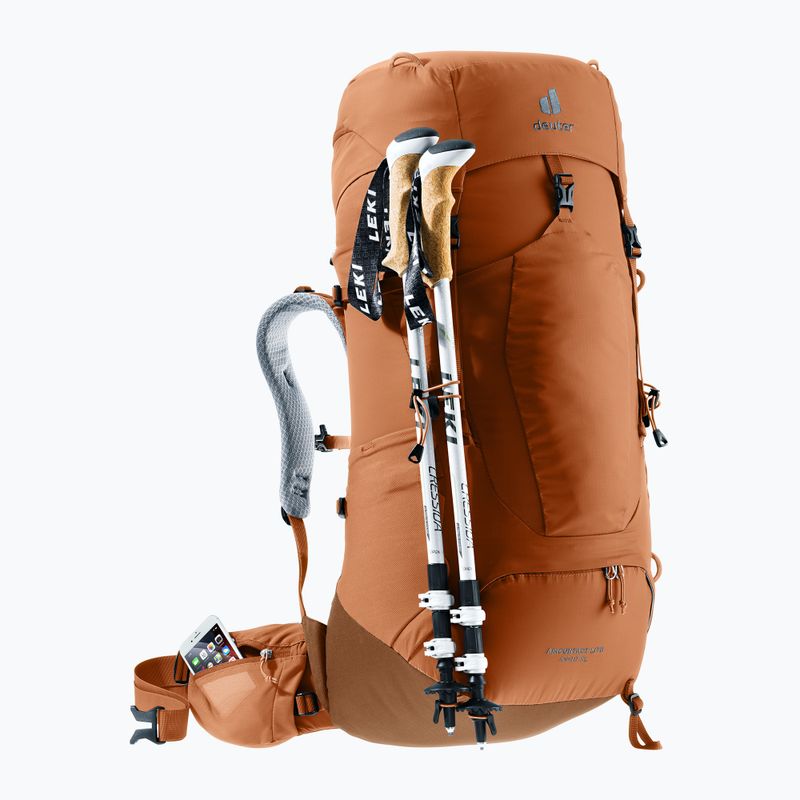 Дамска раница за трекинг deuter Aircontact Lite 45 + 10 l SL pecan/mocha 7