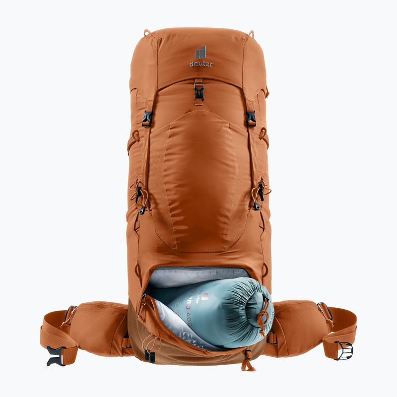 Дамска раница за трекинг deuter Aircontact Lite 45 + 10 l SL pecan/mocha 9