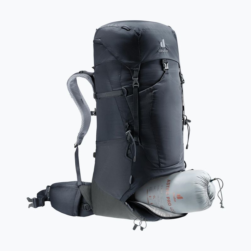 Раница за трекинг deuter Aircontact Lite 50 + 10 l black/graphite 7