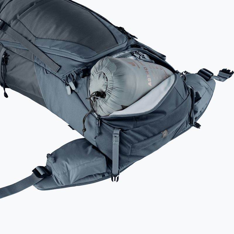 Раница за трекинг deuter Aircontact Lite 50 + 10 l black/graphite 10