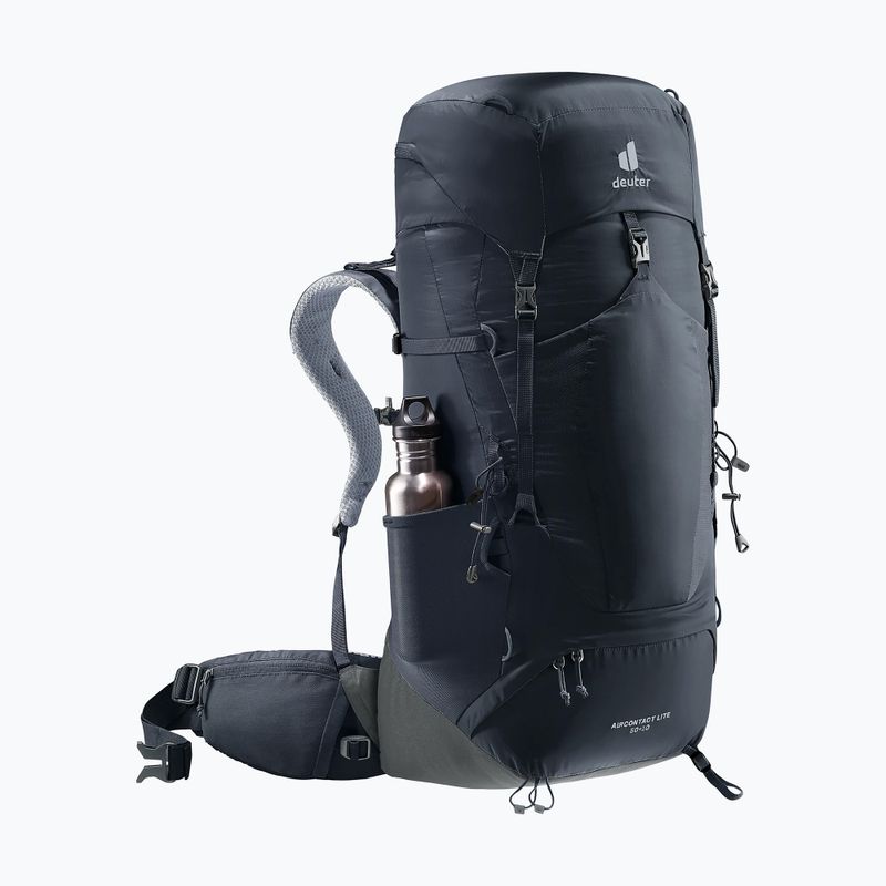 Раница за трекинг deuter Aircontact Lite 50 + 10 l black/graphite 10