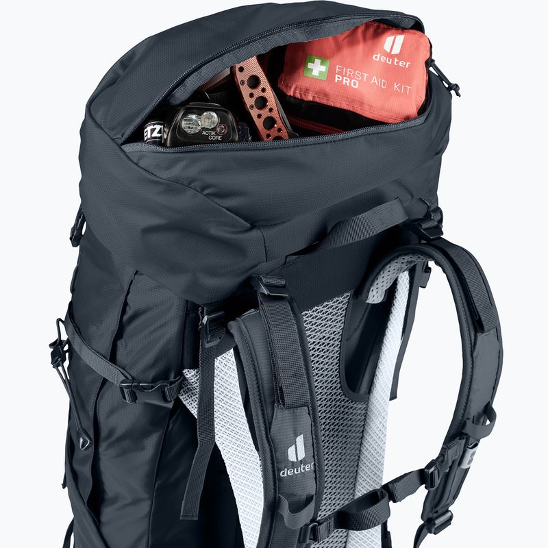 Раница за трекинг deuter Aircontact Lite 50 + 10 l black/graphite 11