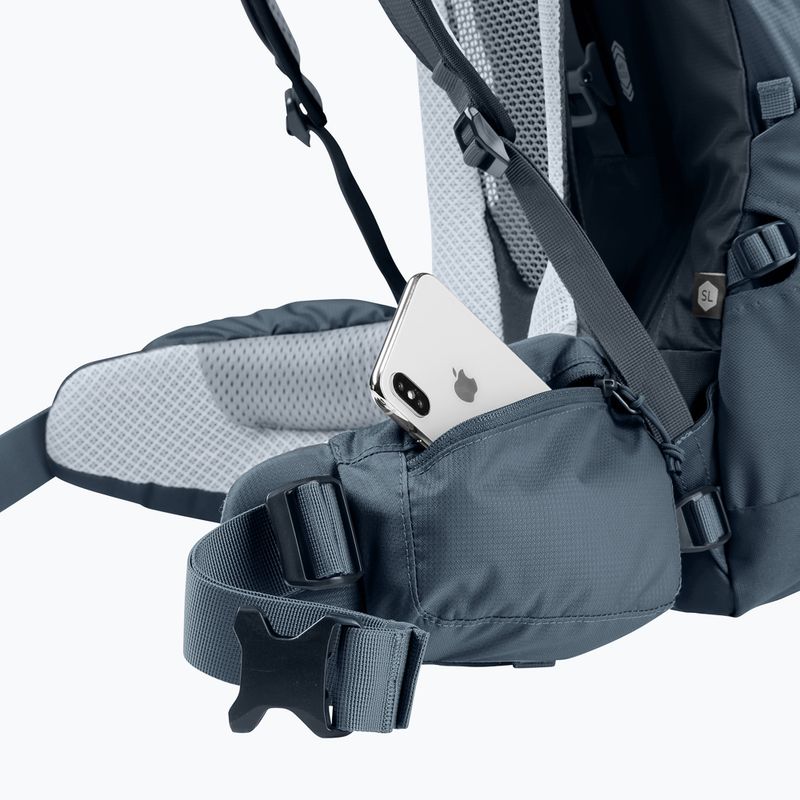 Раница за трекинг deuter Aircontact Lite 50 + 10 l black/graphite 12