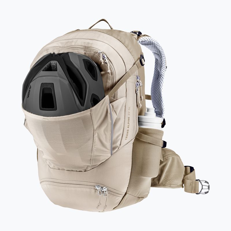 Дамска велосипедна раница deuter Trans Alpine 22 л SL alu/greystone 7