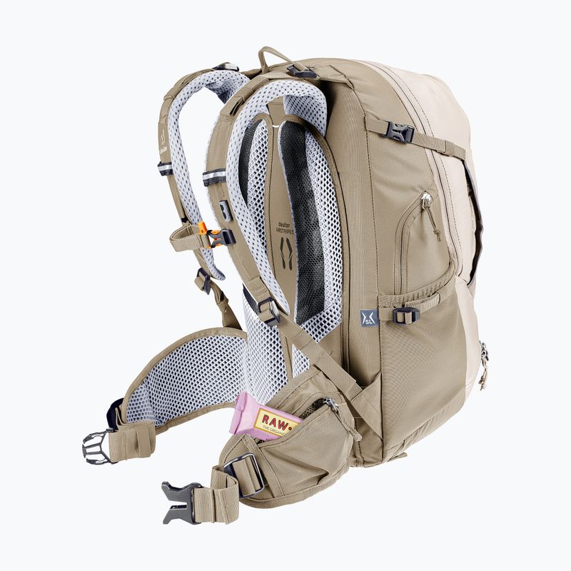 Дамска велосипедна раница deuter Trans Alpine 22 л SL alu/greystone 13
