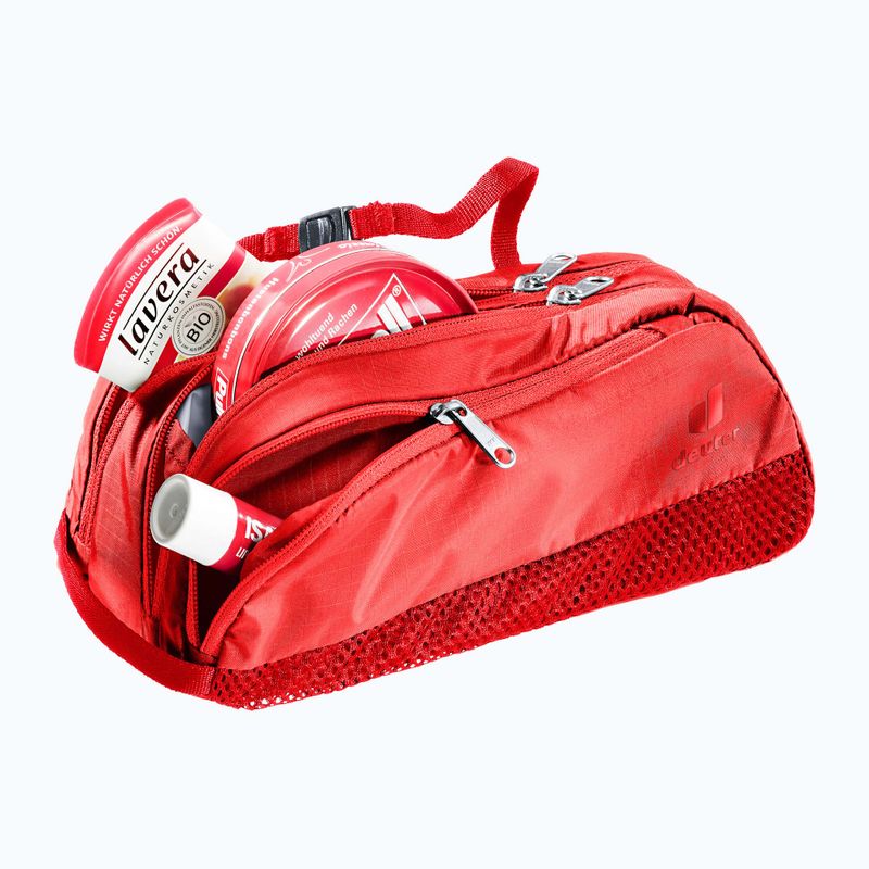 Туристическа козметична чантичка Deuter Wash Bag Tour II poppy/crimson 3