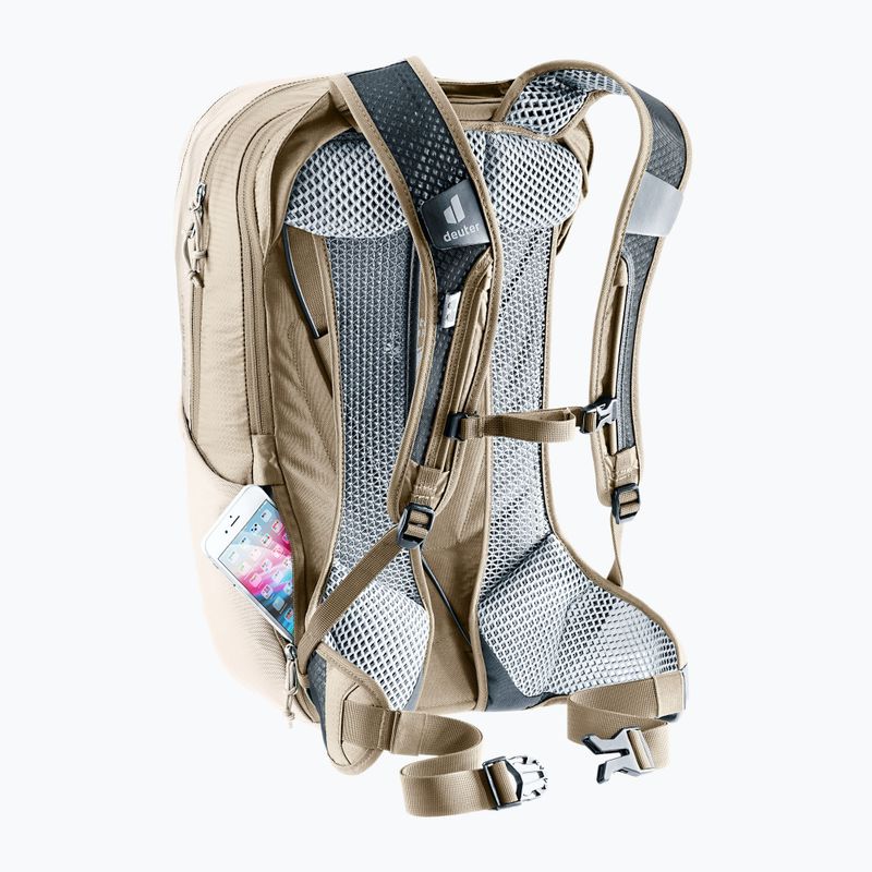 Велосипедна раница deuter Race Air 14 + 3 l alu/greystone 7