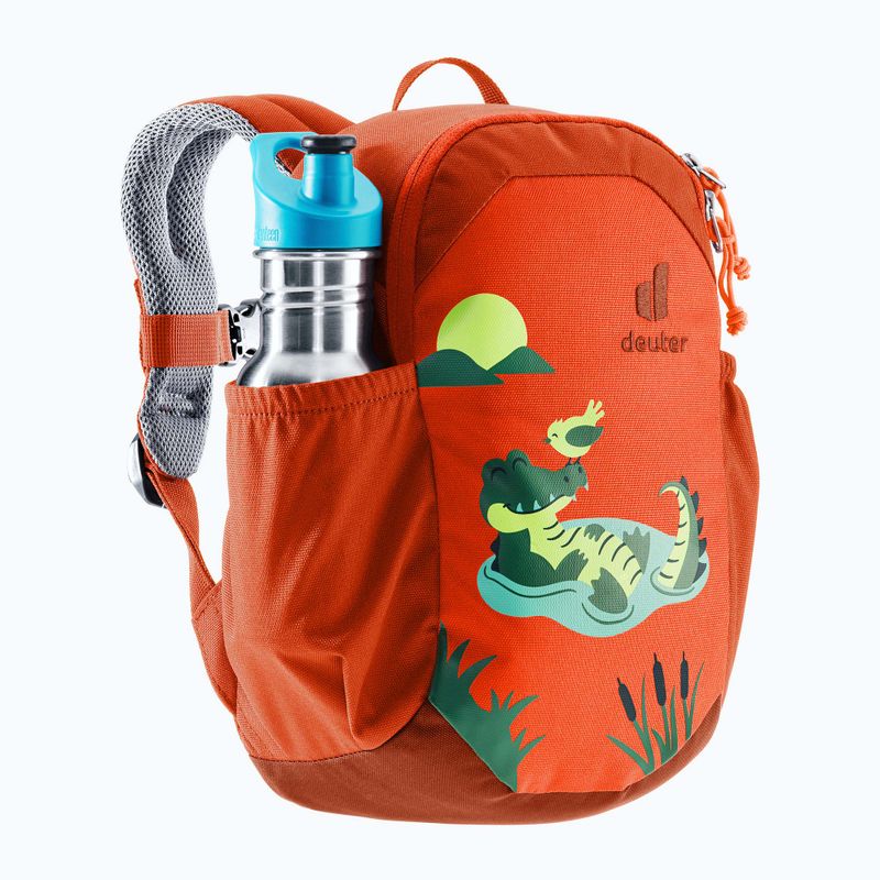 Детска туристическа раница deuter Pico flame/brick 3
