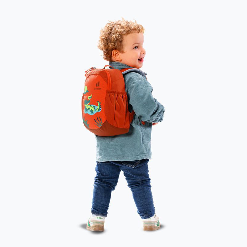 Детска туристическа раница deuter Pico flame/brick 7