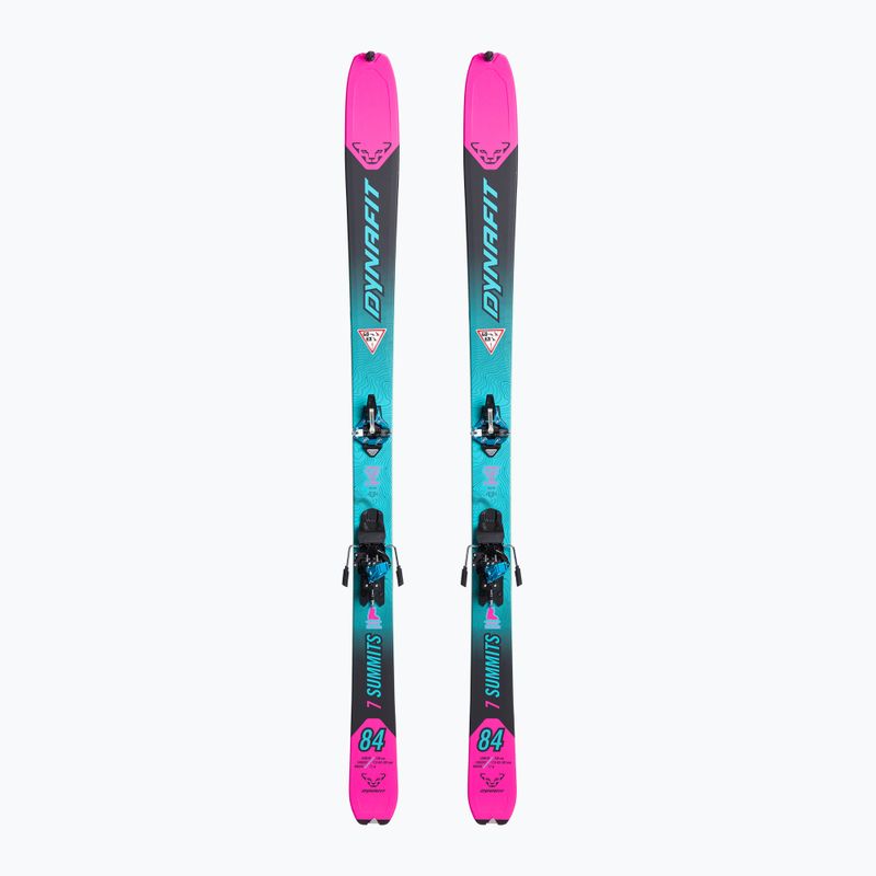 Дамски ски DYNAFIT Seven Summits W + Radical Long Travel blue-pink 08-0000048495