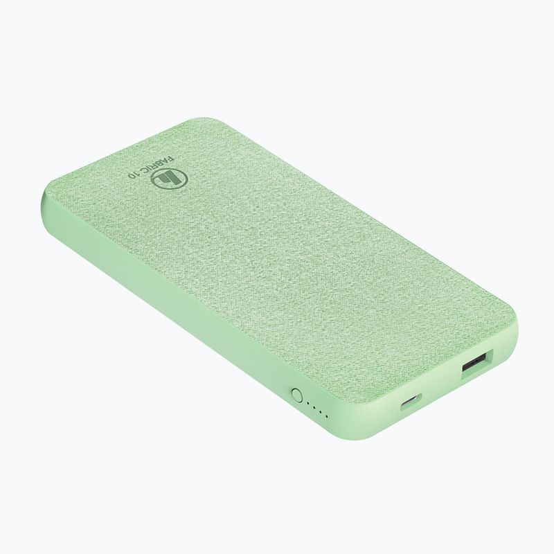 Powerbank Hama Fabric 10 Power Pack 10000 mAh зелен 1872590000