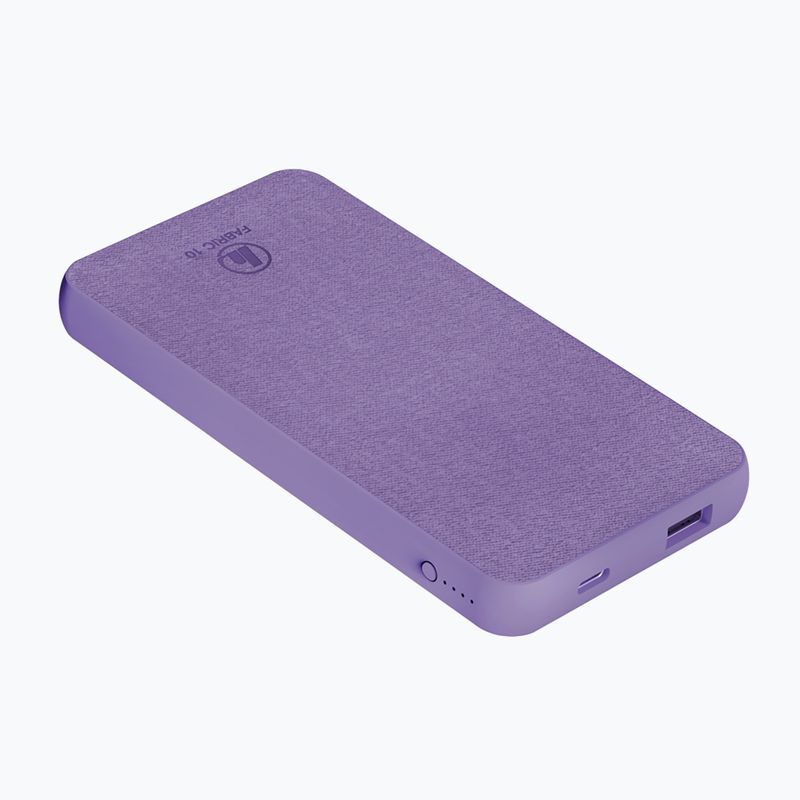 Powerbank Hama Fabric 10 Power Pack 10000 mAh лилав 1872600000