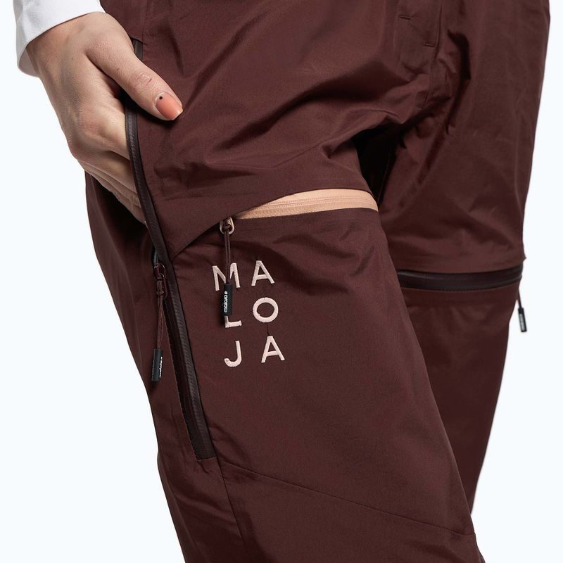 Дамски ски панталони Maloja W'S MaleachiM brown 32102 7