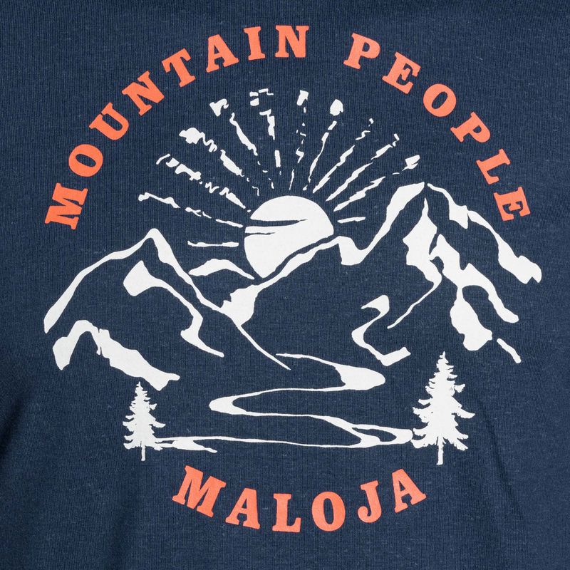 Maloja UntersbergM мъжка риза за катерене тъмносиня 35218 3