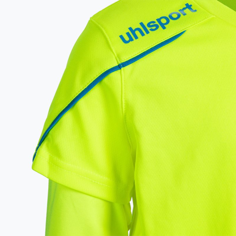 Детска вратарска фланелка uhlsport Stream 22 жълта 100562308 3