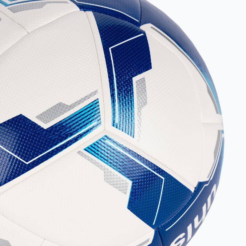 Футболна топка uhlsport Attack Addglue white/royal/blue размер 4 3