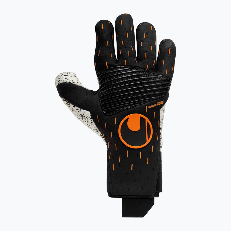 Uhlsport Speed Contact Supergrip+ Reflex Вратарски ръкавици черно и бяло 101125901 5