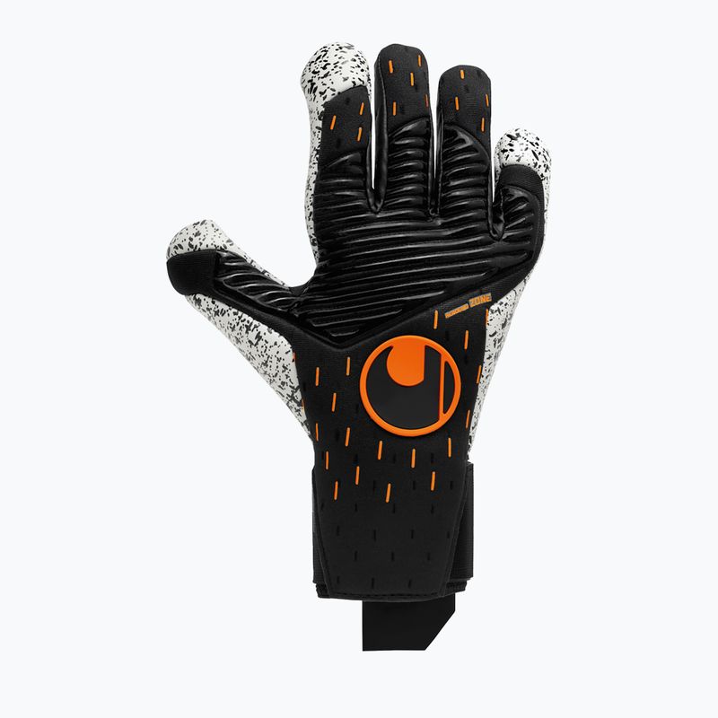 Uhlsport Speed Contact Supergrip+ Hn Вратарски ръкавици черно и бяло 101126101 5