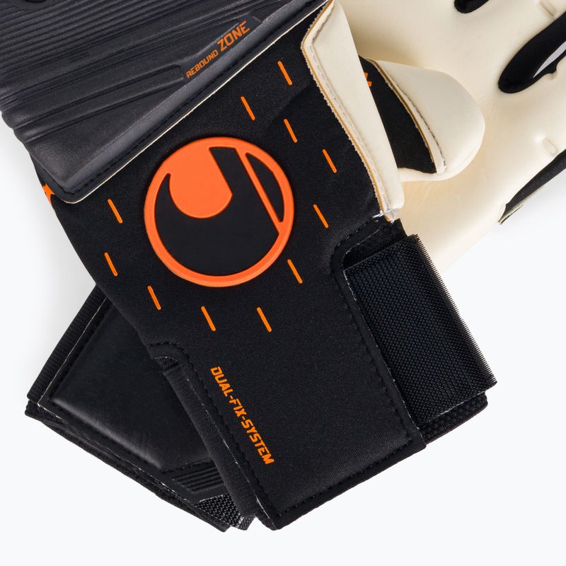 Uhlsport Speed Contact Absolutgrip Reflex Вратарски ръкавици черно и бяло 101126201 4