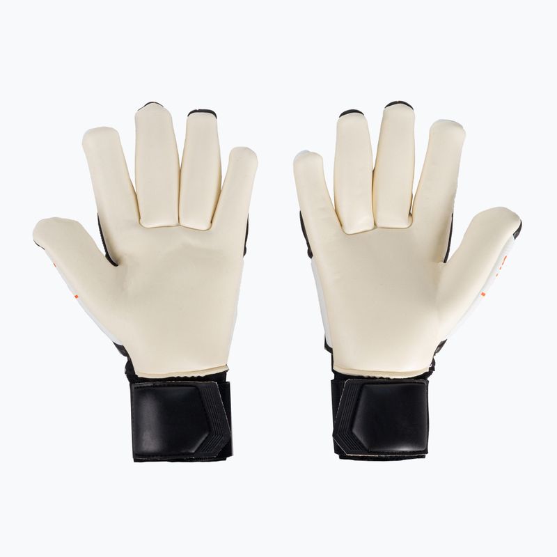 Uhlsport Speed Contact Absolutgrip Finger Surround Вратарски ръкавици черно и бяло 101126301 2