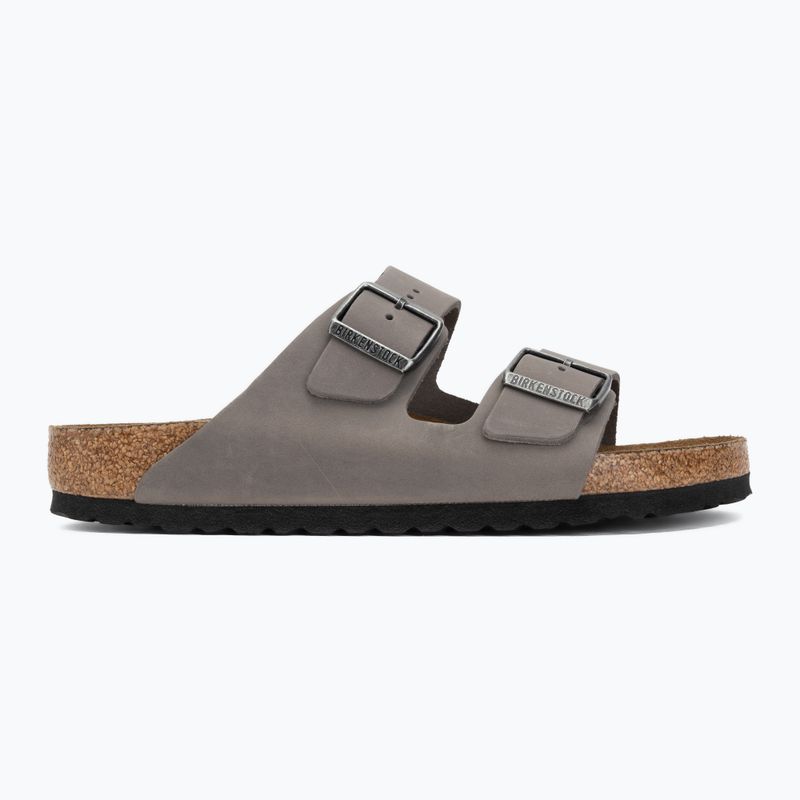 Чехли BIRKENSTOCK Arizona Soft Footbed Oiled Leather Regular iron 2