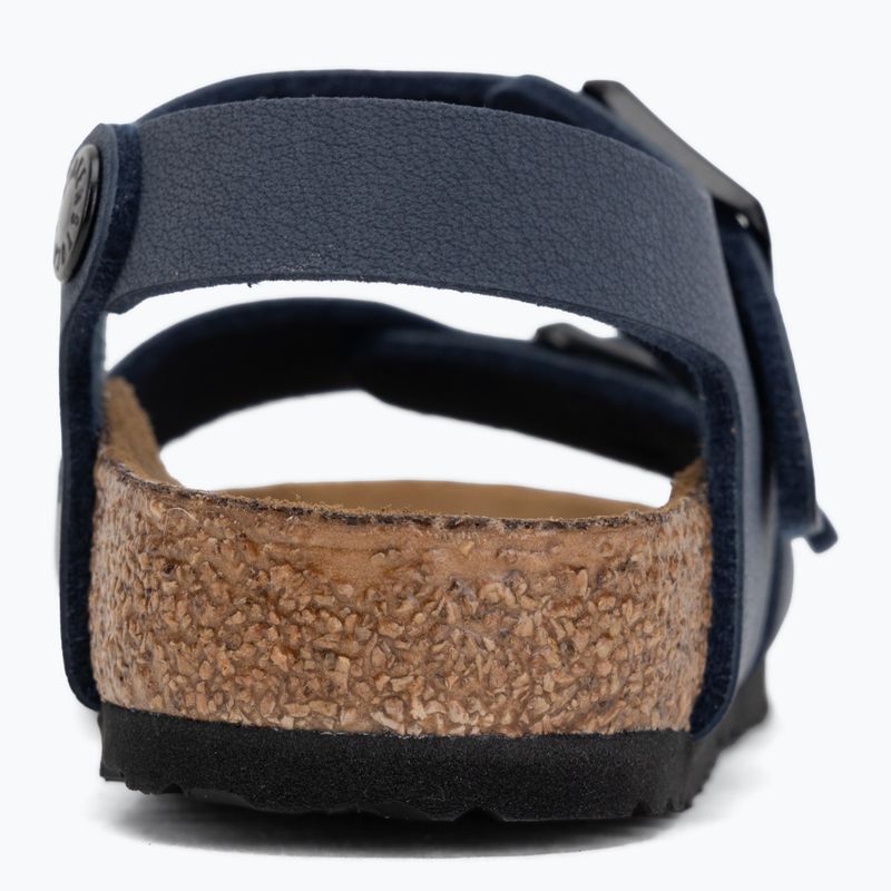 Детски сандали BIRKENSTOCK New York Birkibuc Narrow navy 6