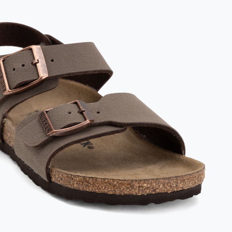 Детски сандали BIRKENSTOCK New York Birkibuc Narrow mocha 7
