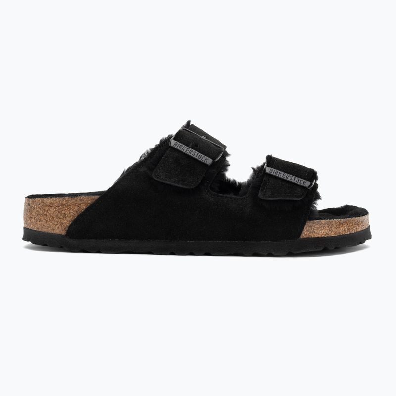 BIRKENSTOCK Arizona Shearling SL Narrow джапанки черни 2